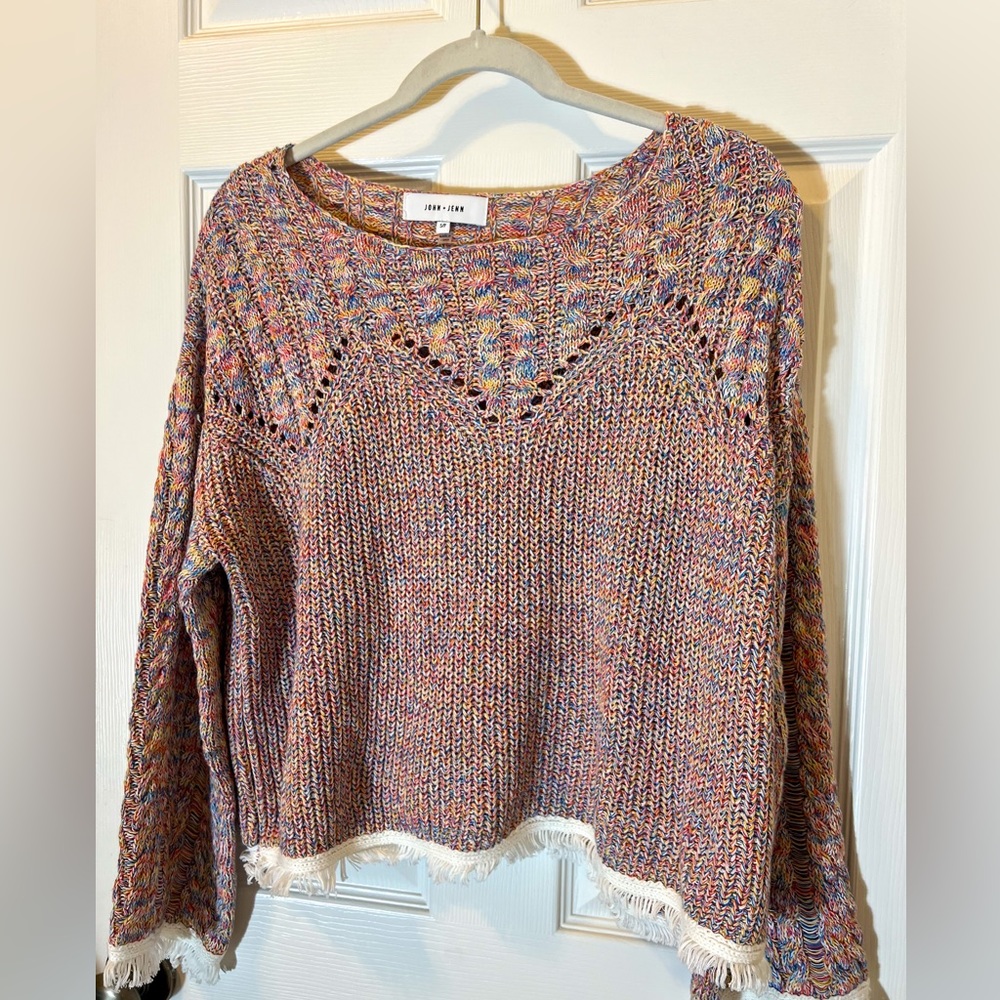 Anthropologie John + Jenn Boxy Sweater